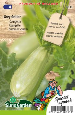 Zucchini Grey Griller F1 (Cucurbita) 8 seeds